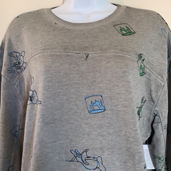 Disney Ink & Paint Crewneck Long-sleeve Shirt - Picture 2 of 5